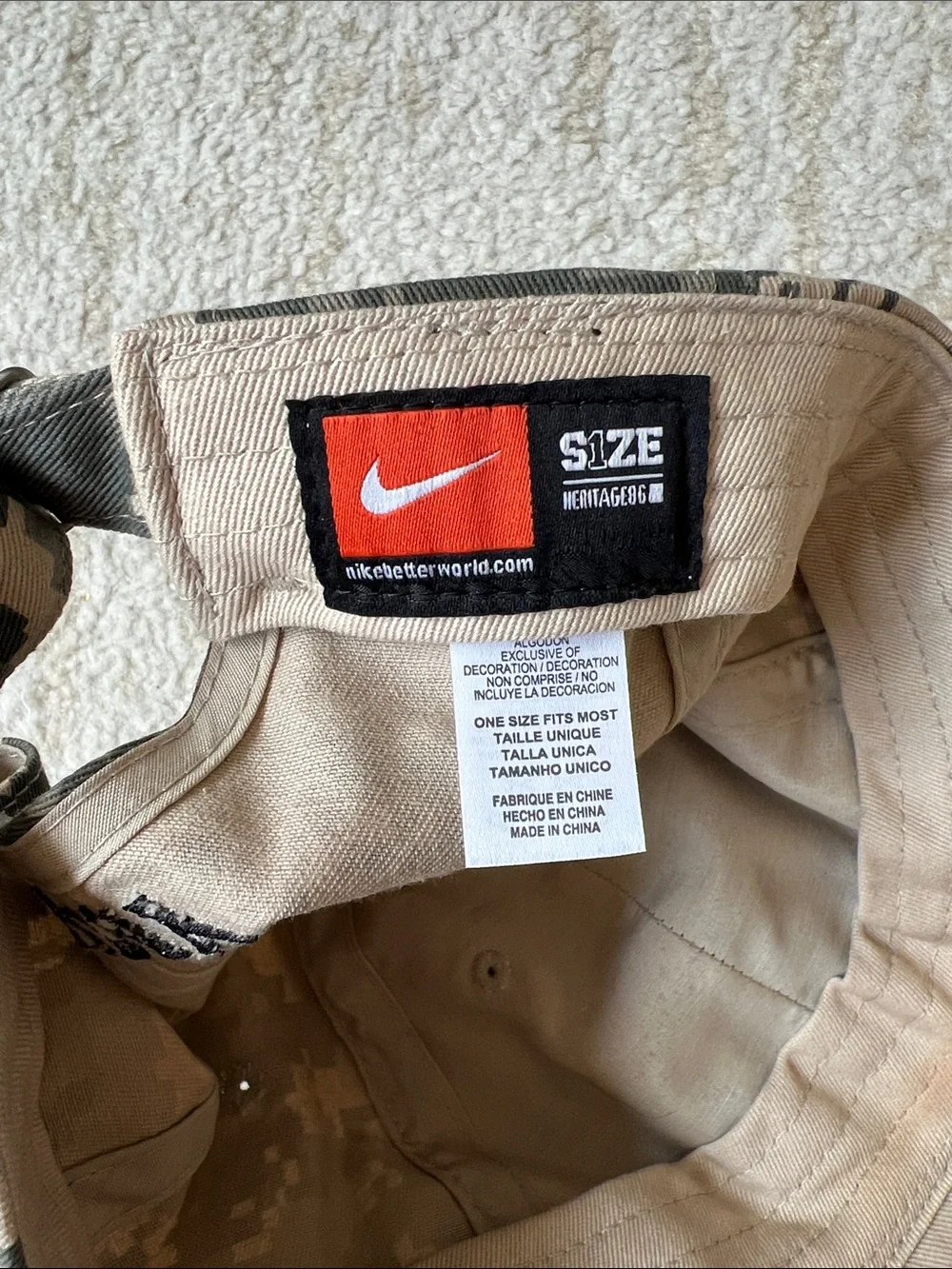 Nike Army Baseball Hat